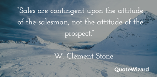 quote - w. clement stone